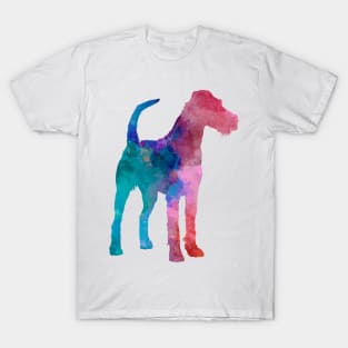 Irish Terrier in watercolor T-Shirt